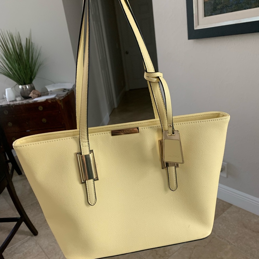Aldo yellow purse